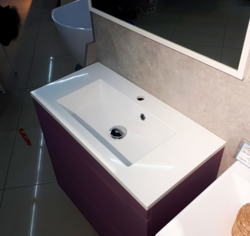 Умивальник врізний Fancy Marble Josefine Slim, 70 (5507101)