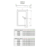 Душовий піддон Radaway Doros D Compact, 80x90 (SDRD9080-05)