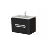 Тумба з умивальником Juventa Prato, 75 (PR-75BLACK)