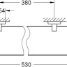 Полиця скляна Grohe Essentials (40799001)