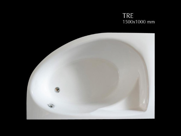 Ванна зі штучного каменю PAA Tre, ліва, 150x100 (VATRE/K/00)