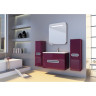 Тумба с умывальником Juventa Prato, 75 (PR-75BORDO)