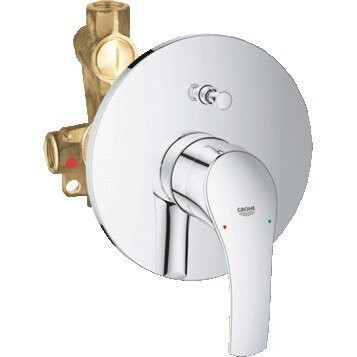 Смеситель для ванны Grohe Eurosmart New, однорычажный, хром (33305002)