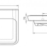 Умивальник підвісний Cerastyle Belo, 69 (AP0001510)