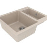 Кухонная мойка гранитная Vankor Orman, 61x49, бежевый (ORMAN OMP 03.61 BEIGE)