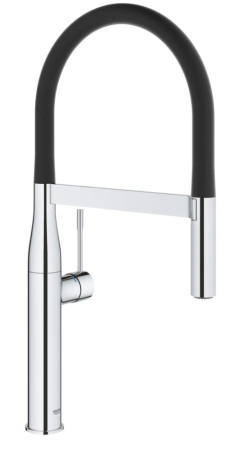 Змішувач для кухні Grohe Essence , одноважільний, чорний (30294000)