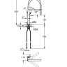 Змішувач для кухні Grohe Essence , одноважільний, чорний (30294000)