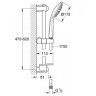 Душовий гарнітур Grohe Tempesta New Euphoria (27230001)