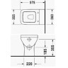 Унітаз підлоговий Duravit PuraVida (2132090000)