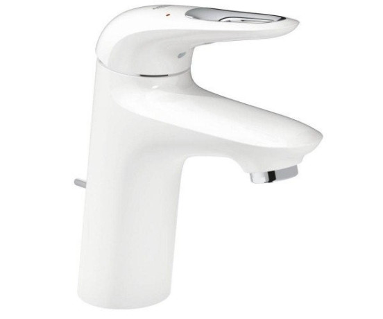 Змішувач для умивальника Grohe Eurostyle, одноважільний, білий (33558LS3)