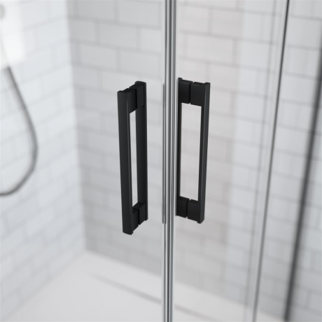 Душова кабіна Radaway Idea Black KDJ, права, 160x160 (387046-54-01R)