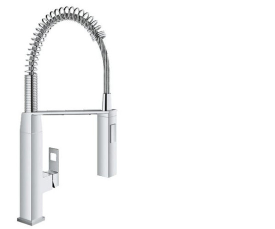 Смеситель для кухни Grohe Eurocube, однорычажный, хром (31395000)