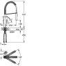 Смеситель для кухни Grohe Eurocube, однорычажный, хром (31395000)
