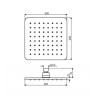 Верхний душ Excellent Regular (ARAC.3022CR)