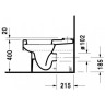 Унитаз напольный Duravit Vero (2116090000)