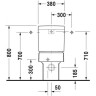 Унитаз напольный Duravit Vero (2116090000)