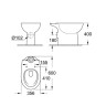Унітаз підлоговий Grohe BauCeramic (39349000)