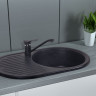 Кухонная мойка гранитная Cosh, 73x46, черный (COSH7446K420)