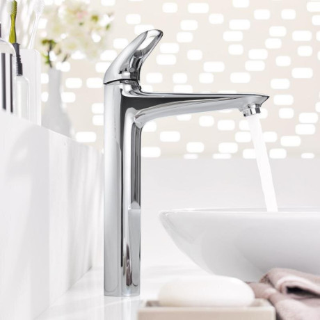 Змішувач для умивальника Grohe Eurostyle, одноважільний, хром (23570003)