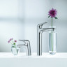 Змішувач для умивальника Grohe Eurostyle, одноважільний, хром (23570003)