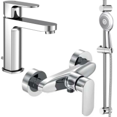 Комплект смесителей 3 в 1 Steinberg Triple One 111, хром (111 1121)