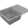 Кухонна мийка гранітна Vankor Orman, 61x49, сірий (ORMAN OMP 02.61 GRAY)