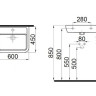 Умивальник підвісний Idevit Halley, 61 (3201-0455-11)