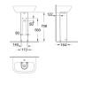 П'єдестал Grohe Bau Ceramic (39425000)