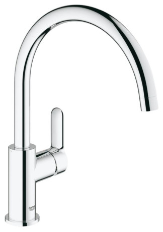 Комплект змішувачів 4 в 1 Grohe Bau Edge, хром (UA123218K0)