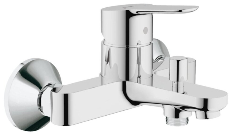 Комплект змішувачів 4 в 1 Grohe Bau Edge, хром (UA123218K0)