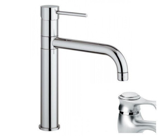 Змішувач для кухні Emmevi Piper, одноважільний, хром (SC45007)