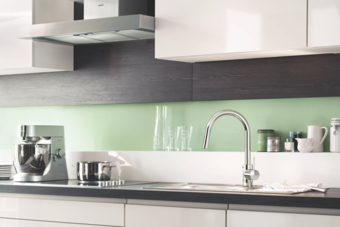 Смеситель для кухни Grohe Eurosmart Cosmopolitan, однорычажный, хром (31481001)
