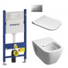 Комплект: Унитаз Kolo Modo + Инсталляция Geberit Duofix + Крышка + Клавиша Delta 51 (L33120000+458.126.00.1+L30112000+115.105.46.1)