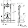 Комплект: Унитаз Kolo Modo + Инсталляция Geberit Duofix + Крышка + Клавиша Delta 51 (L33120000+458.126.00.1+L30112000+115.105.46.1)
