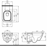 Комплект: Унитаз Kolo Modo + Инсталляция Geberit Duofix + Крышка + Клавиша Delta 51 (L33120000+458.126.00.1+L30112000+115.105.46.1)