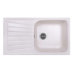 Кухонна мийка гранітна Cosh, 77x43, білий (COSH8146K203)