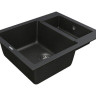Кухонная мойка гранитная Vankor Orman, 61x49, черный (ORMAN OMP 03.61 BLACK)