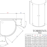 Душевая кабина Radaway Torrenta PDD, 100x80 (31640-01-01N)
