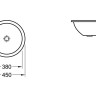 Умивальник врізний Villeroy&Boch Loop&Friends, 38 (618138R3)