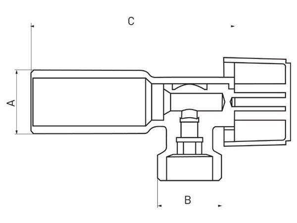 Запорный вентиль Ferro (Z1234K)