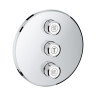 Смеситель для ванны Grohe Grohtherm SmartControl, трехвентильный, хром (29122000)