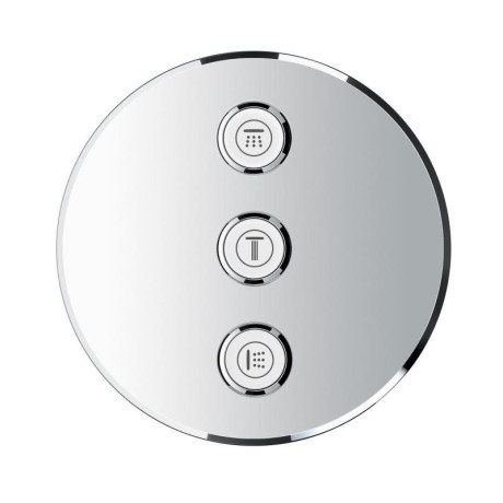 Смеситель для ванны Grohe Grohtherm SmartControl, трехвентильный, хром (29122000)