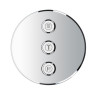 Смеситель для ванны Grohe Grohtherm SmartControl, трехвентильный, хром (29122000)
