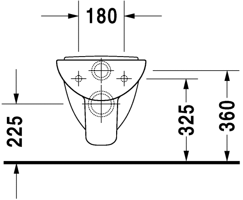 Унітаз підвісний Duravit D-Code (2211090000)