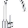 Смеситель для кухни Grohe Eurosmart Cosmopolitan, однорычажный, хром (32843002)