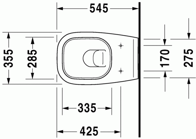 Унітаз підвісний Duravit D-Code (45350900A1)