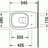 Унітаз підвісний Duravit D-Code (45350900A1)