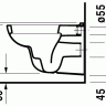 Унітаз підвісний Duravit D-Code (45350900A1)