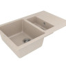 Кухонная мойка гранитная Vankor Orman, 80х49, бежевый (ORMAN OMP 04.80 BEIGE)