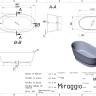 Ванна Miraggio Molly 160x81 (0000964)